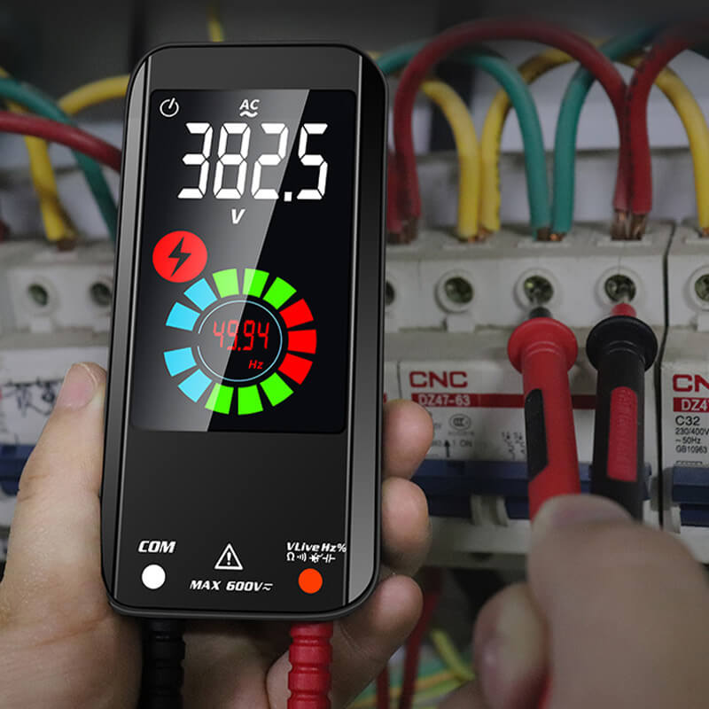 BowLift | Fully Automatic Smart Digital Multimeter – High-Precision Tester for Voltage, Current & Resistance