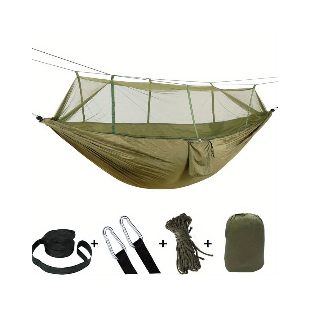 Hammock with mosquito net (available in various colors) | Bowlift