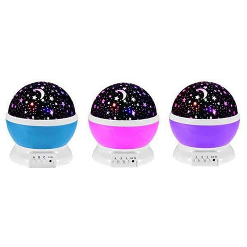 Beautiful night light with starry sky | Bowlift