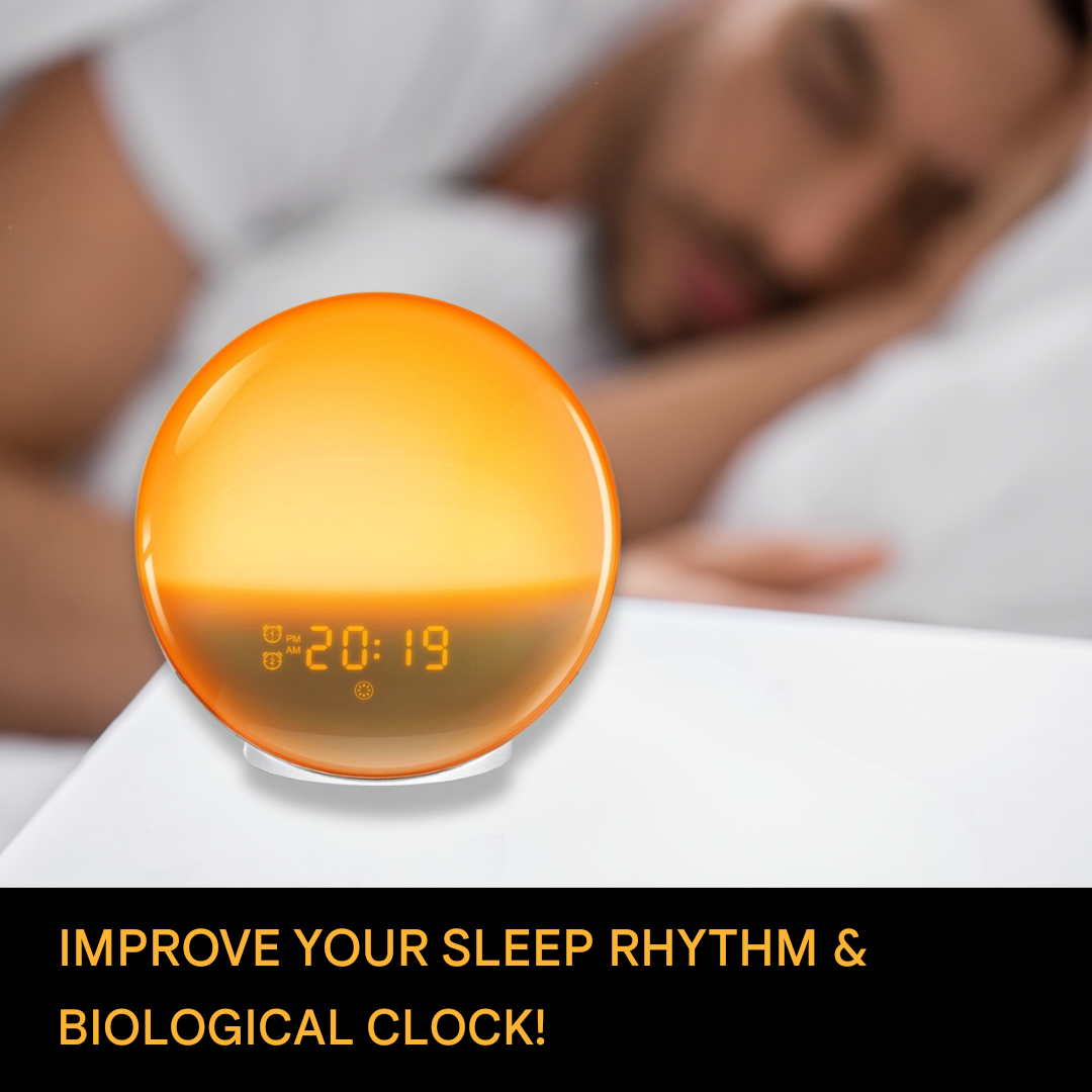 BowLift | Natural Alarm Clock with Wake-up Light - GlowRise