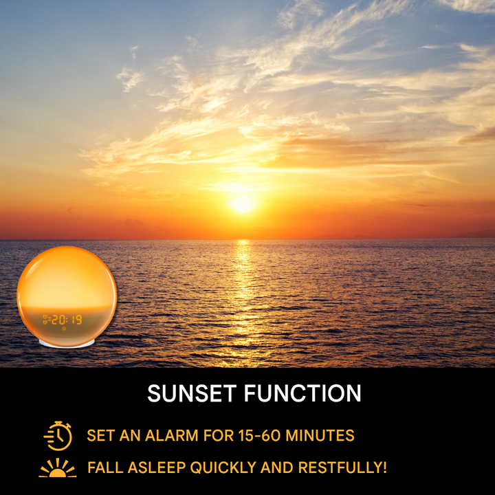 BowLift | Natural Alarm Clock with Wake-up Light - GlowRise