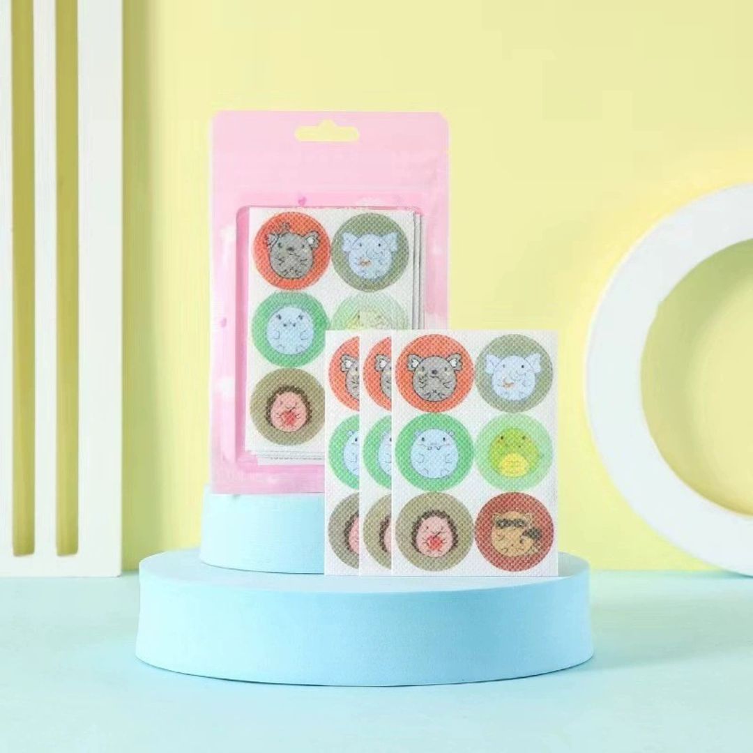 BowLift | Insect Repellent Animal Print Kids Stickers