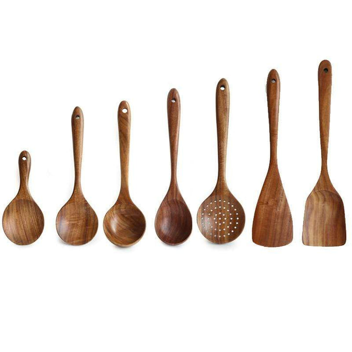 BowLift | Natural Wooden Kitchen Set - RustiCook