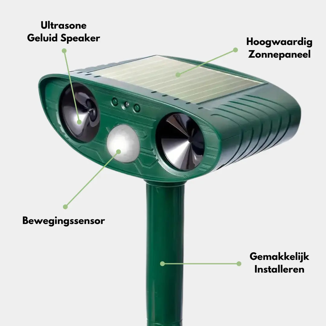 BowLift | NatureGuard Solar-Powered Cat Repeller