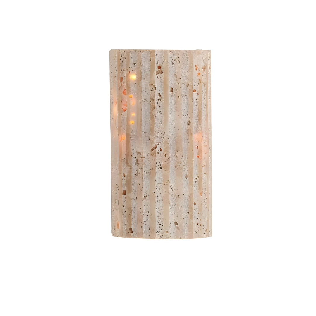 BowLift | Natural Stone Wall Lamp in Elegant Style