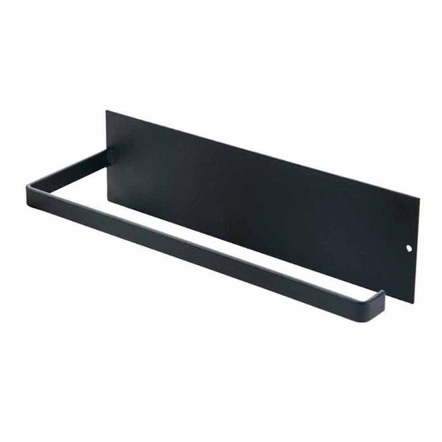 BowLift | NeatHold – Space-Saving Mounted Paper Towel Holder with Durable Iron Design