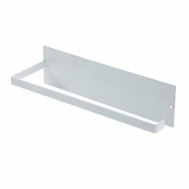 BowLift | NeatHold – Space-Saving Mounted Paper Towel Holder with Durable Iron Design