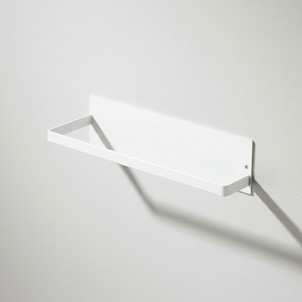 BowLift | NeatHold – Space-Saving Mounted Paper Towel Holder with Durable Iron Design