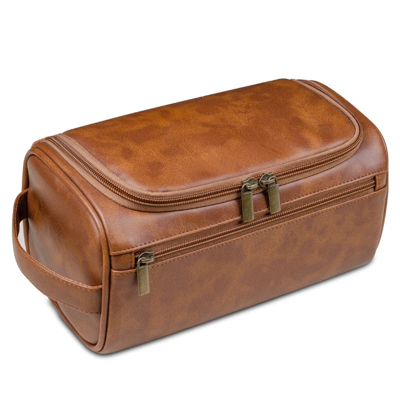BowLift | Premium Travel Toiletry Bag made of Leather