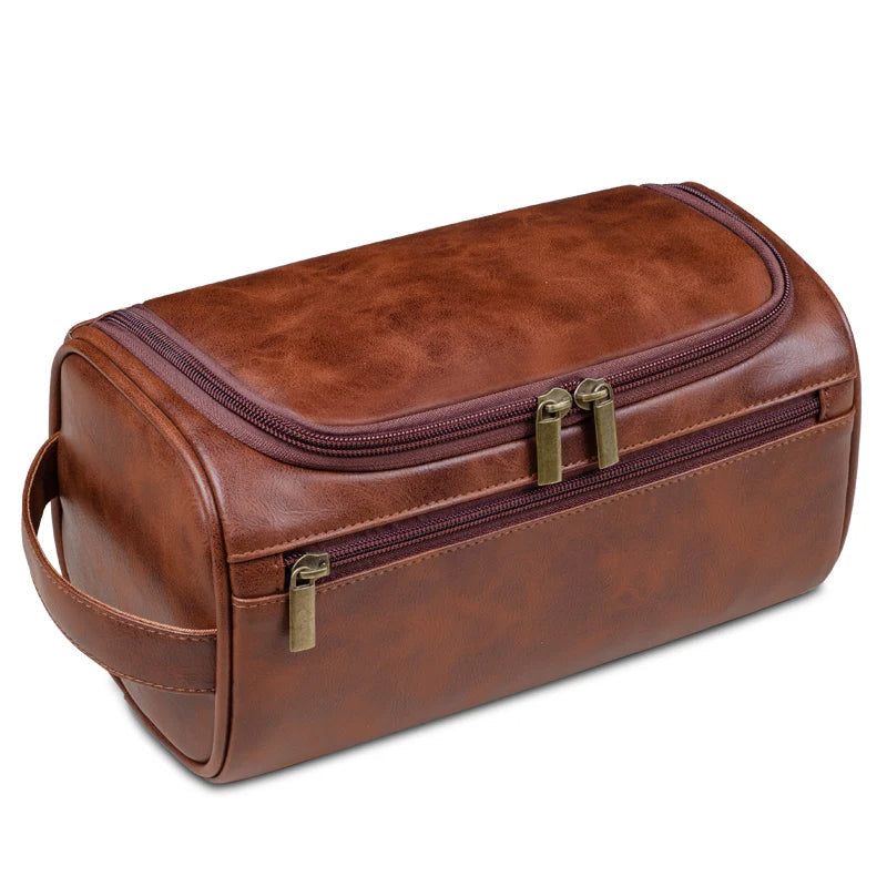 BowLift | Premium Travel Toiletry Bag made of Leather