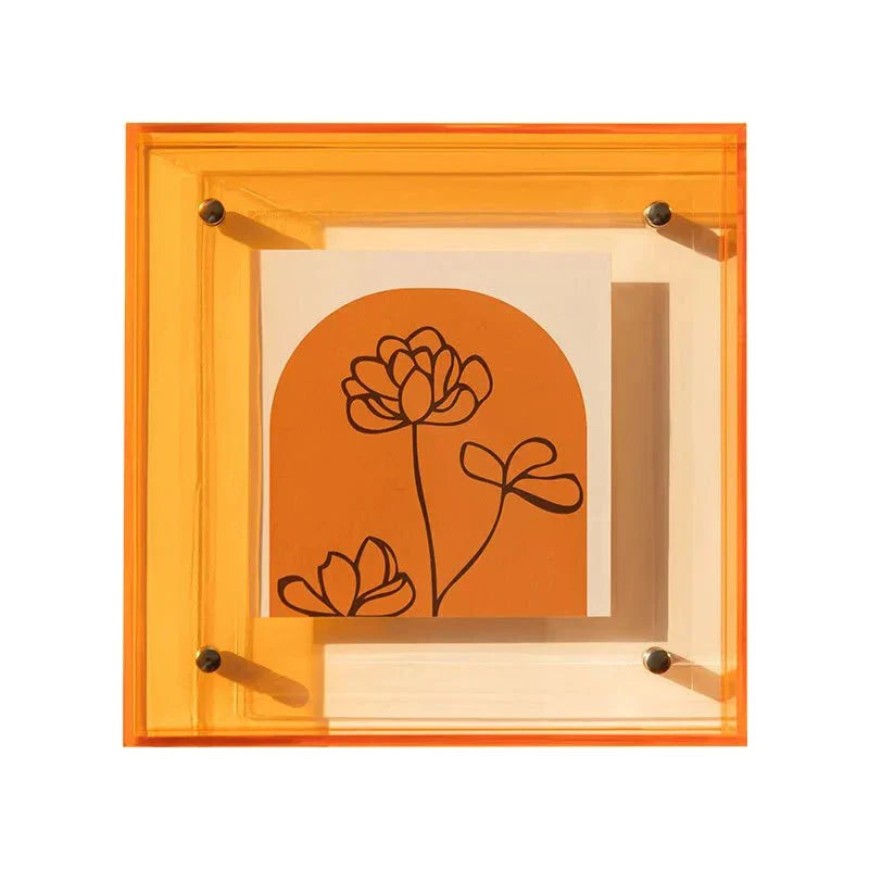 BowLift | Neon Acrylic Floating Picture Frame