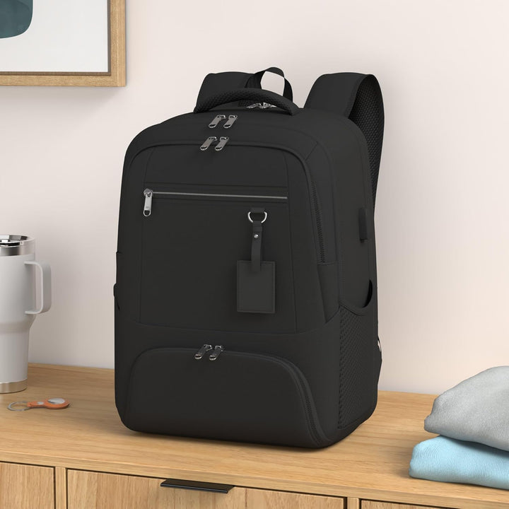 Waterproof Laptop & Lunch Backpack with USB Port – Multi-Compartment Travel Bag | Bowlift