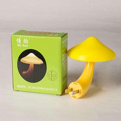 BowLift | Mushroom LED Night Lamp Wall Socket