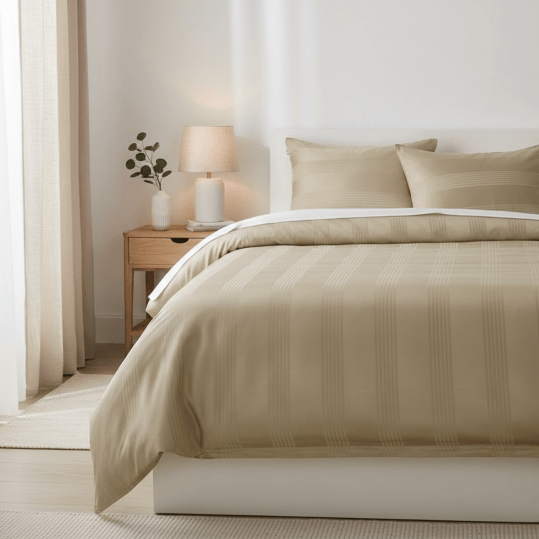 BowLift | Serenité Premium Pillow Covers | Long-lasting cotton pillow shams for everyday comfort and timeless style