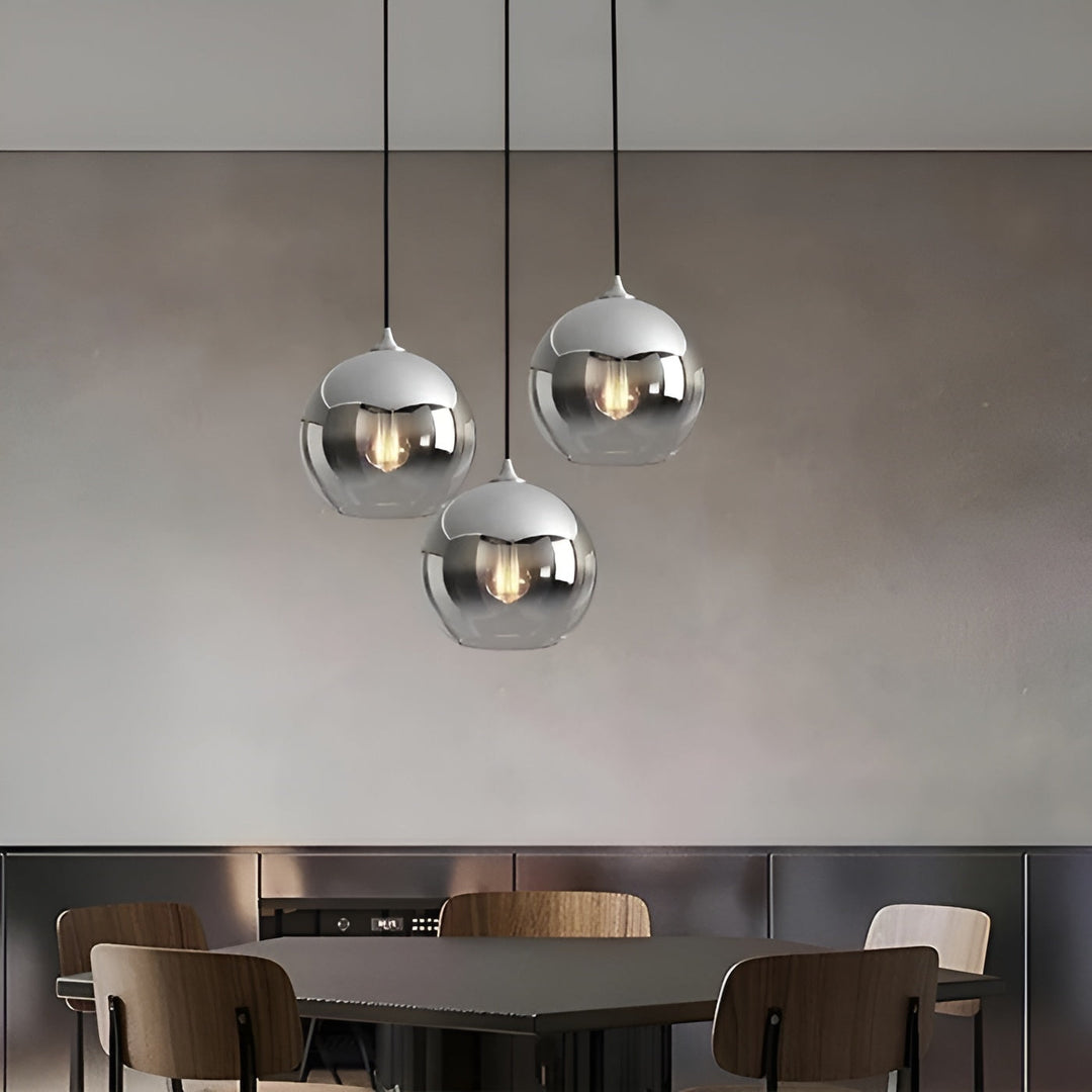 Industrial Glass Pendant Light with LED – Modern & Decorative | Ideal for Kitchens, Dining Rooms & Bars | Bowlift