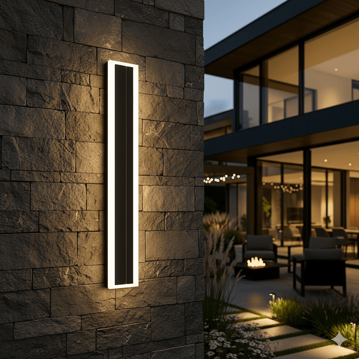 BowLift | NOCTARA – Elegant Modern Outdoor Wall Light for Garden & Balcony