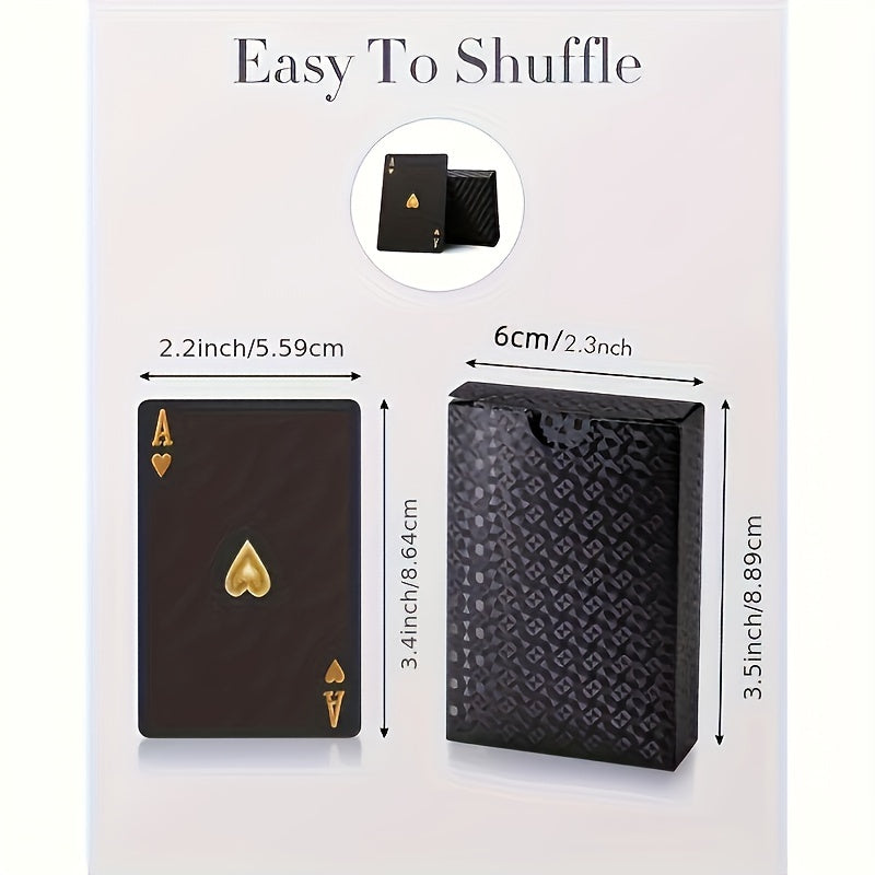 BowLift | Noctura - Stylish Waterproof Playing Cards for Parties and Special Occasions