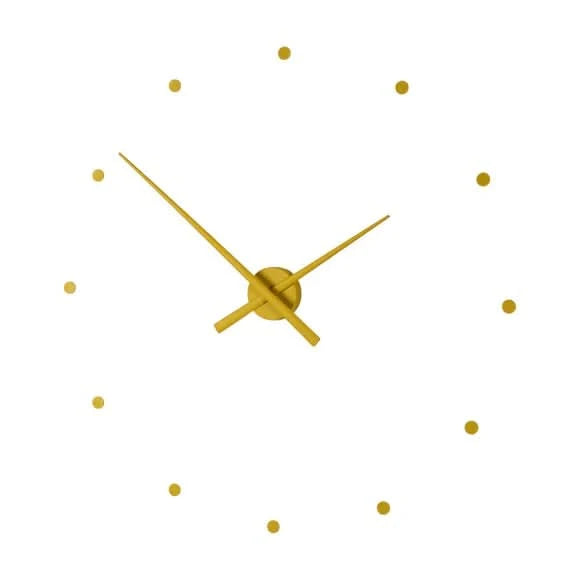 BowLift | Minimalist Black Modern Wall Clock 40cm