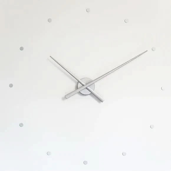 BowLift | Minimalist Black Modern Wall Clock 40cm