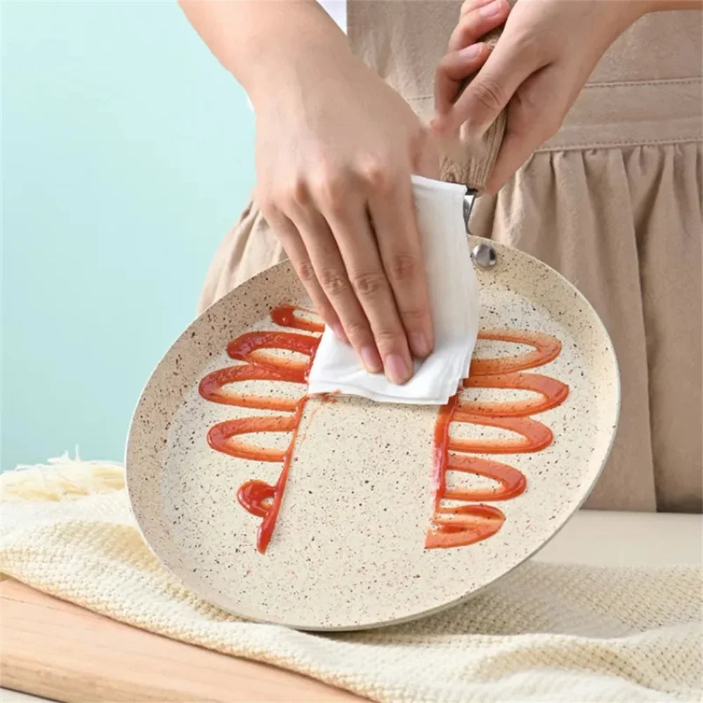 Non Stick Omelet Pan Pizza Cooking Induction Gas Stove Frying Pan | Bowlift
