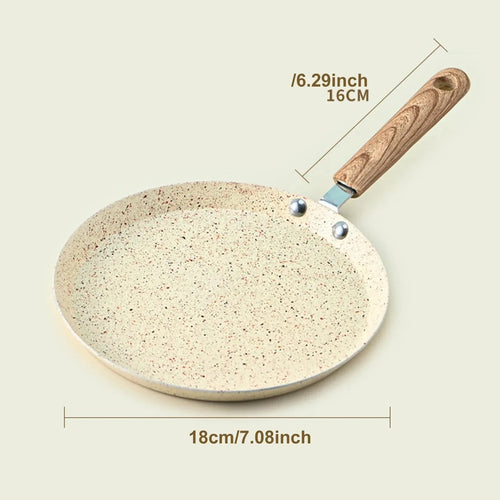 Non Stick Omelet Pan Pizza Cooking Induction Gas Stove Frying Pan | Bowlift