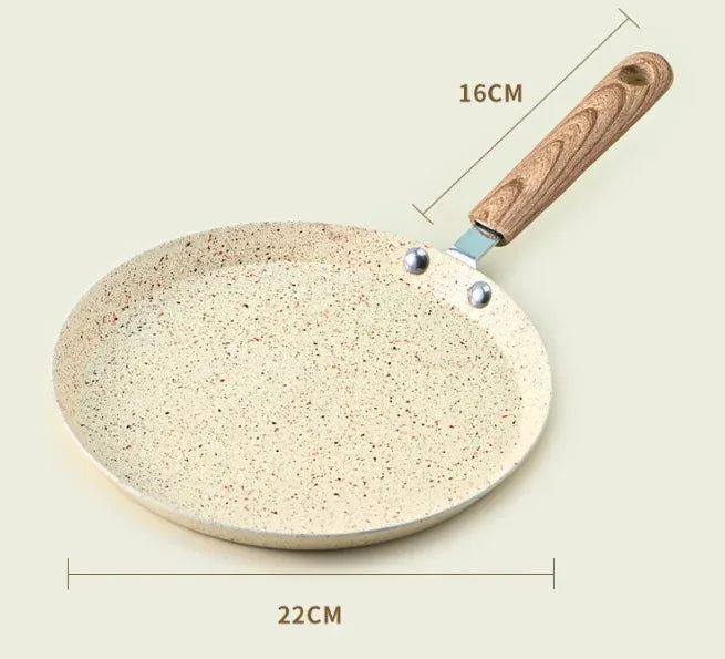 Non Stick Omelet Pan Pizza Cooking Induction Gas Stove Frying Pan | Bowlift