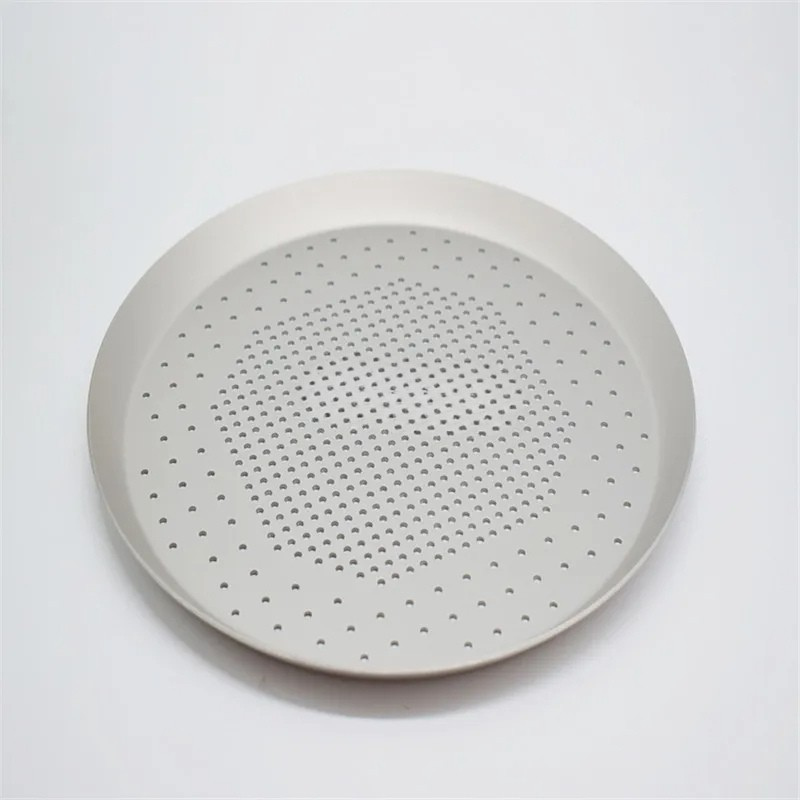 Nonstick Pizza Baking Pan Tray Plate Holder Pizza Screen Pan Metal Net | Bowlift