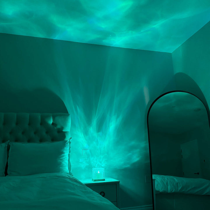 BowLift | Noorderlicht Prisma Lamp - Borealis Cube