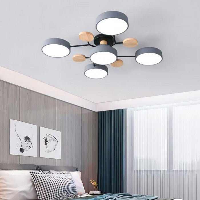 Branched LED Ceiling Lamp - NordicGlow | Bowlift
