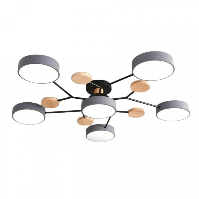 Branched LED Ceiling Lamp - NordicGlow | Bowlift