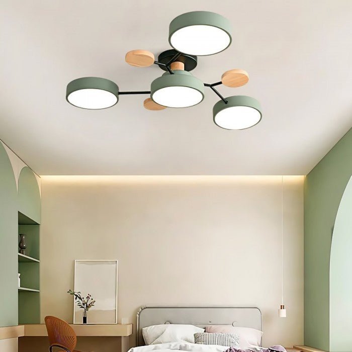 Branched LED Ceiling Lamp - NordicGlow | Bowlift