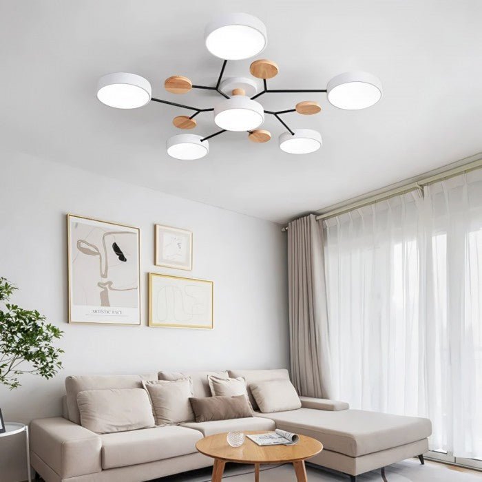 BowLift | Scandinavian Ceiling Light – Branching Design, Stylish & Sustainable with LED Technology