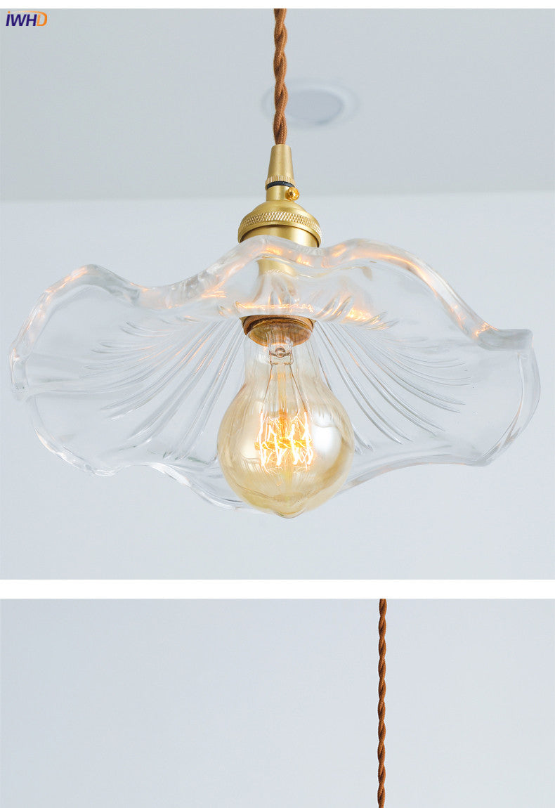BowLift | NORDIC DESIGN LED HANGING LAMP | COLOURED GLASS & COPPER LIGHTING FOR BEDROOM, LIVING ROOM & BAR