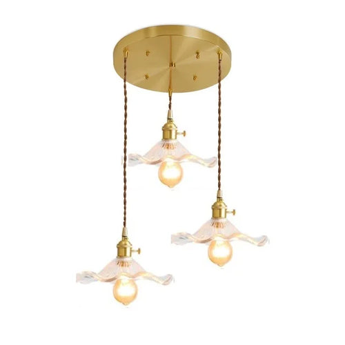 BowLift | NORDIC DESIGN LED HANGING LAMP | COLOURED GLASS & COPPER LIGHTING FOR BEDROOM, LIVING ROOM & BAR