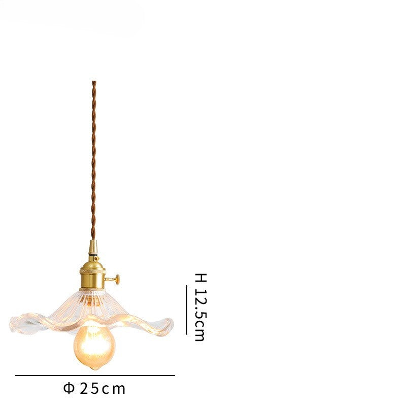 BowLift | NORDIC DESIGN LED HANGING LAMP | COLOURED GLASS & COPPER LIGHTING FOR BEDROOM, LIVING ROOM & BAR