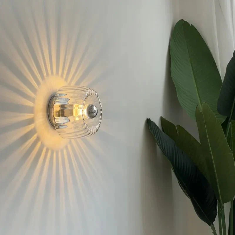 BowLift | Nordic Glow Wall Lamp – Scandinavian Bauhaus Style