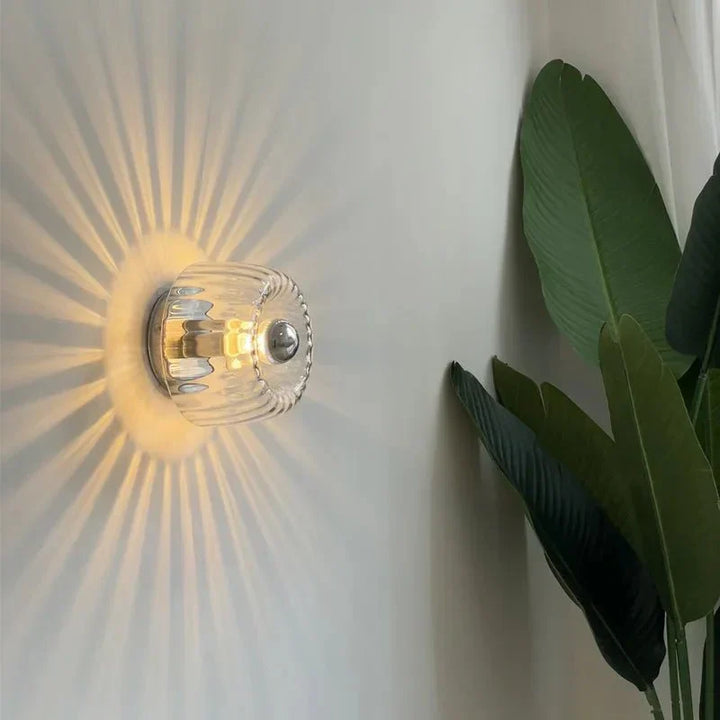 BowLift | Nordic Glow Wall Lamp – Scandinavian Bauhaus Style