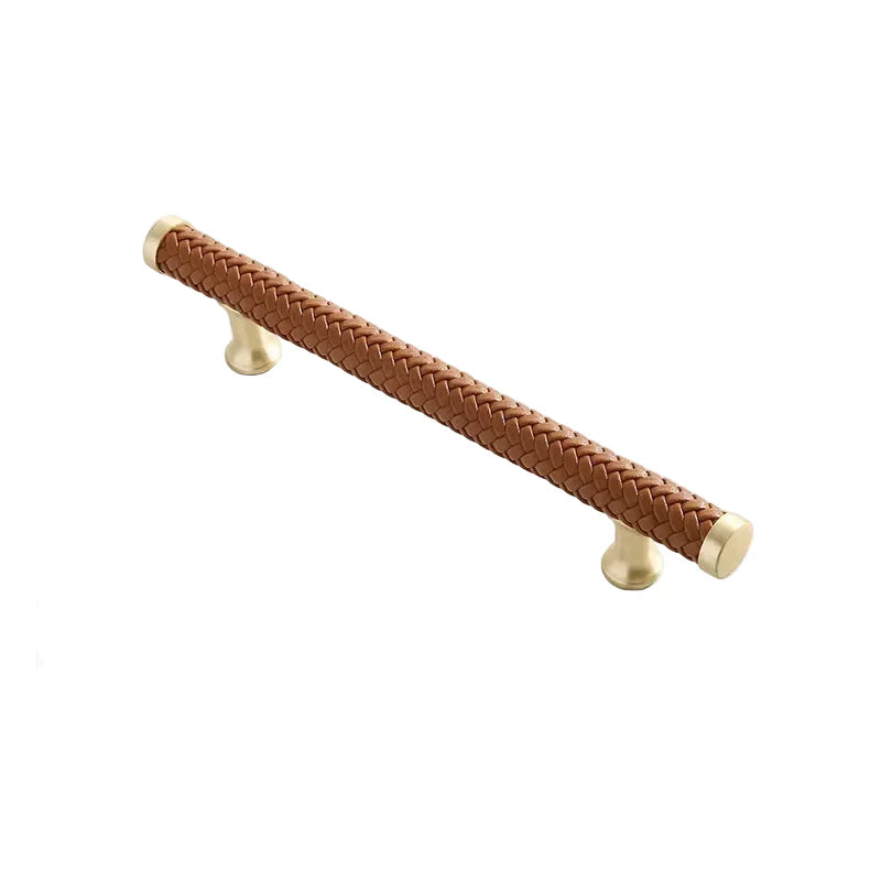 Nordic Leather Cabinet Handles Drawer Pulls for Wardrobe and Furniture | Bowlift