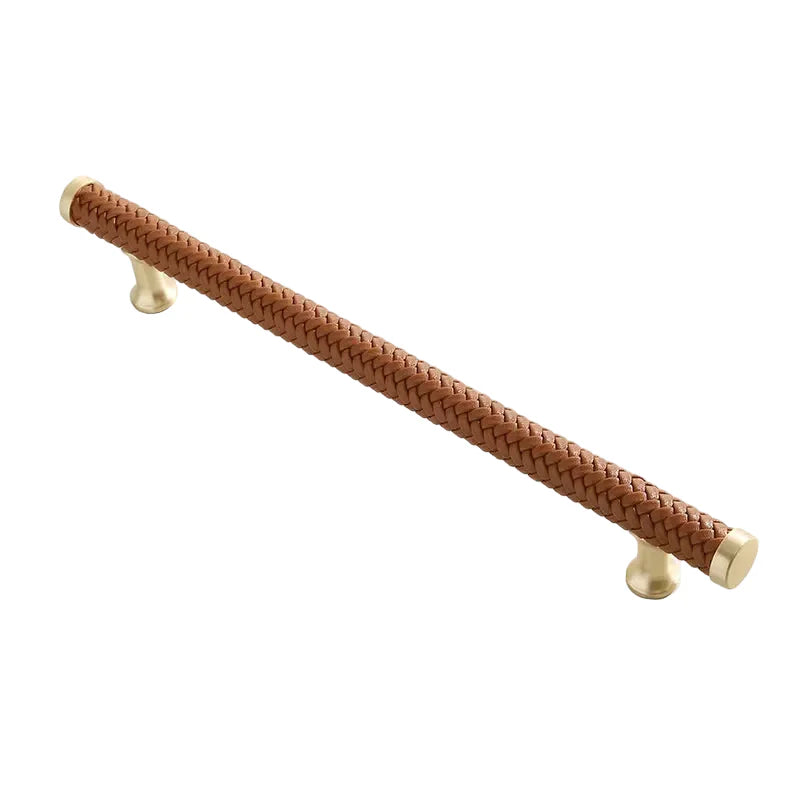 Nordic Leather Cabinet Handles Drawer Pulls for Wardrobe and Furniture | Bowlift