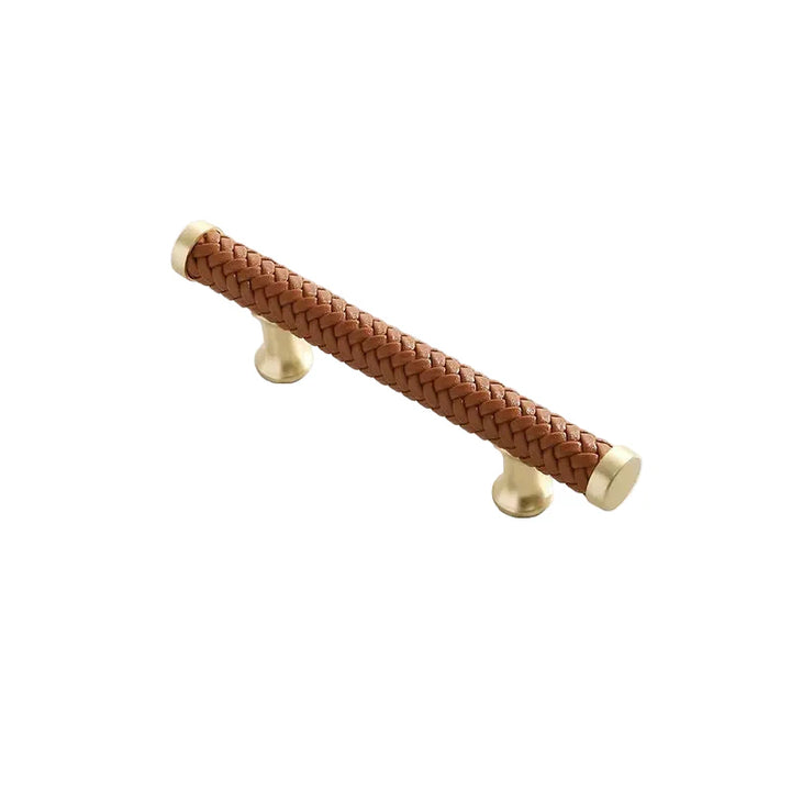 Nordic Leather Cabinet Handles Drawer Pulls for Wardrobe and Furniture | Bowlift