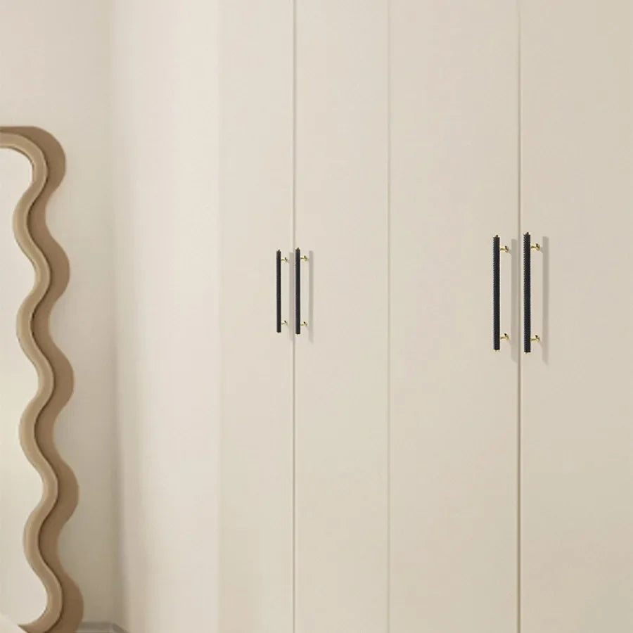 Nordic Leather Cabinet Handles Drawer Pulls for Wardrobe and Furniture | Bowlift