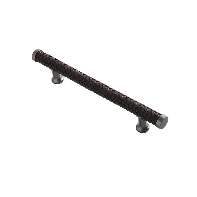 Nordic Leather Cabinet Handles Drawer Pulls for Wardrobe and Furniture | Bowlift