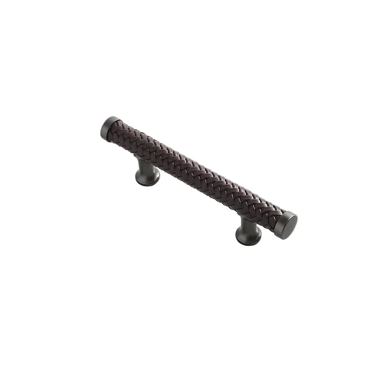 Nordic Leather Cabinet Handles Drawer Pulls for Wardrobe and Furniture | Bowlift