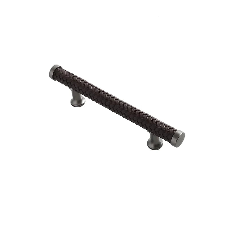 Nordic Leather Cabinet Handles Drawer Pulls for Wardrobe and Furniture | Bowlift