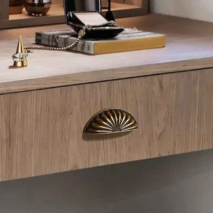 Nordic Vintage Bronze Cabinet Handle Furniture Hardware Drawer Cabinet | Bowlift