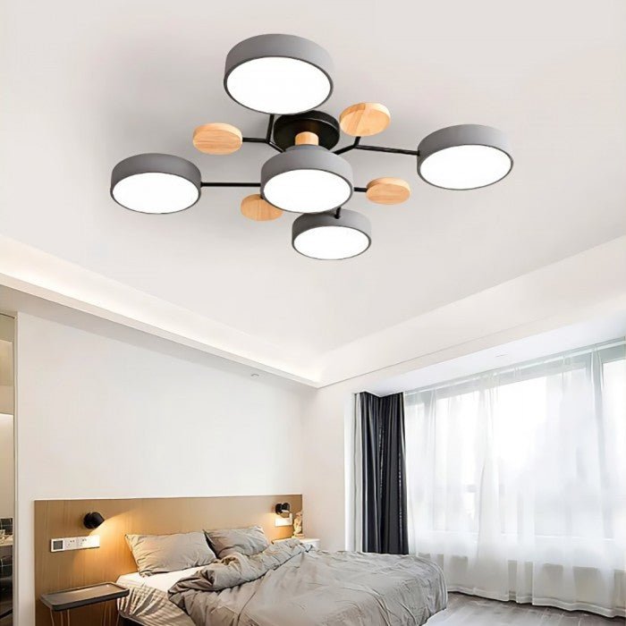 BowLift | NordicGlow Branched LED Ceiling Light - Elegant Nordic Style