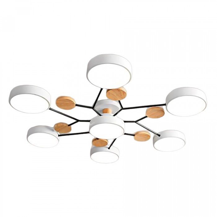 BowLift | NordicGlow Branched LED Ceiling Light - Elegant Nordic Style