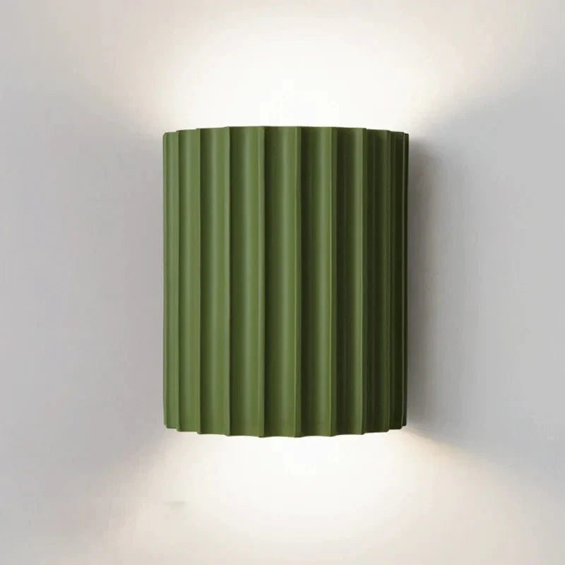 BowLift | SKYLUMEN – Modern Resin Wall Lamp with Ambient LED Glow