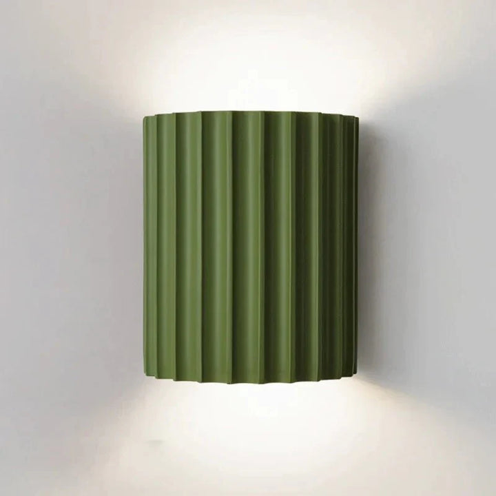 BowLift | SKYLUMEN – Modern Resin Wall Lamp with Ambient LED Glow