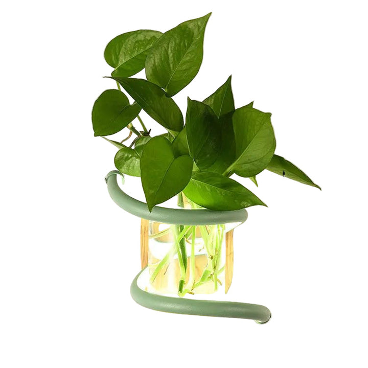 BowLift | NORDLUME – Nordic Wooden Outdoor Wall Vase Lamp with LED Lighting